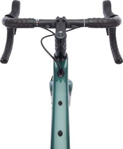 3T Exploro RaceMax Rival AXS 2x Carbon Gravelbike - emerald-white/28"/M