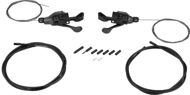 Shimano Set Leviers de Vitesses av+arr XT SL-M8000-I avec I-Spec II 2/3/11vit. - noir