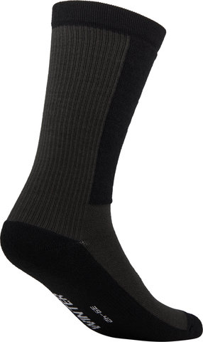 ASSOS Chaussettes Trail Winter T3 - black series/39 - 42