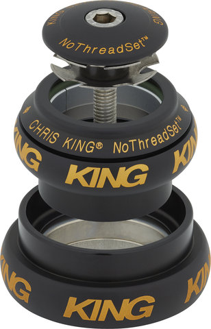 Chris King NoThreadSet EC34/28,6 - EC44/33 GripLock Steuersatz - two tone-black-gold/EC34/28,6 - EC44/33