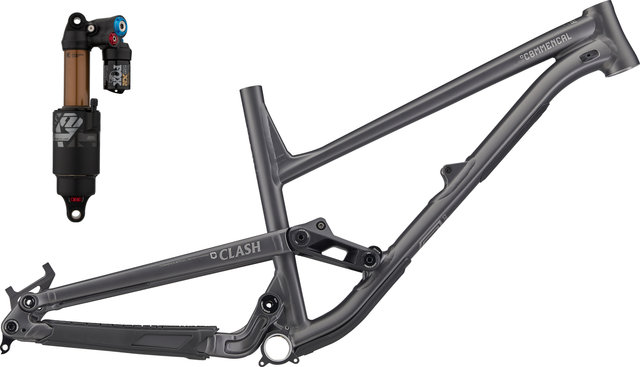 COMMENCAL Clash 27,5" Rahmenkit mit Fox Float X2 Dämpfer - dark slate/170 mm/L/12 mm Steckachse