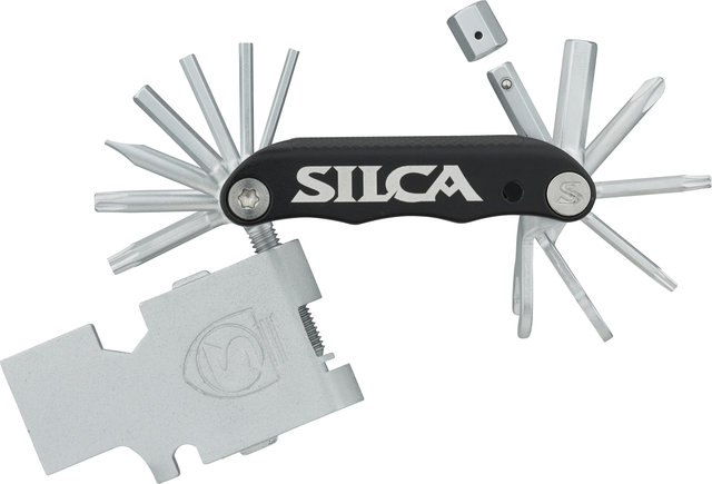 SILCA Italian Army Knife Venti Multitool - schwarz