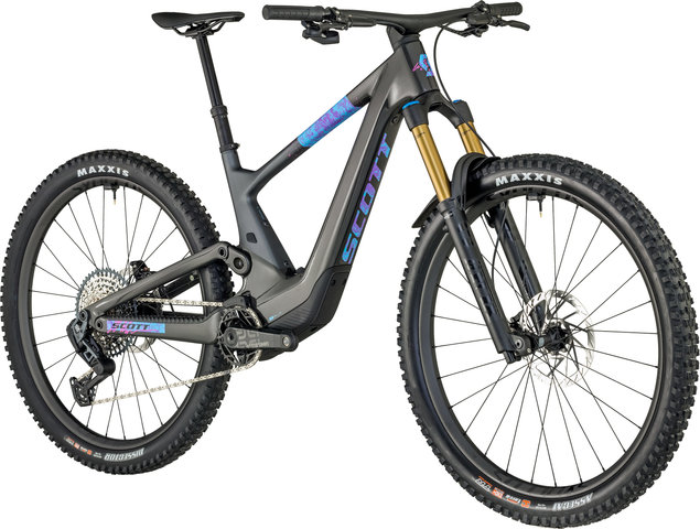 Scott Voltage eRIDE 900 Tuned 29" E-Mountain Bike - carbon black-marble purple/L