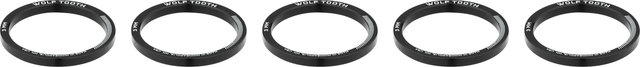 Wolf Tooth Components Precision Headset Steuersatz Spacer - black/3 mm