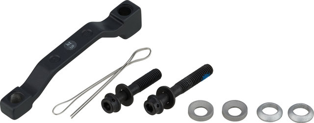 Shimano Scheibenbremsadapter XTR, XT für 180 mm Scheibe - schwarz/PM auf PM