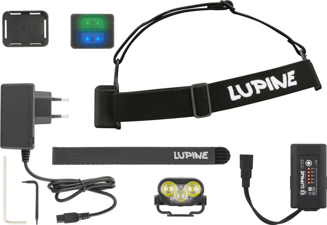 Lupine Blika RX 4 SC LED Stirnlampe - schwarz/2400