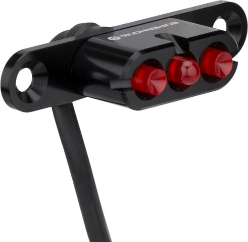 Supernova Feu arrière E3 Tail Light 2 LED - noir anodisé