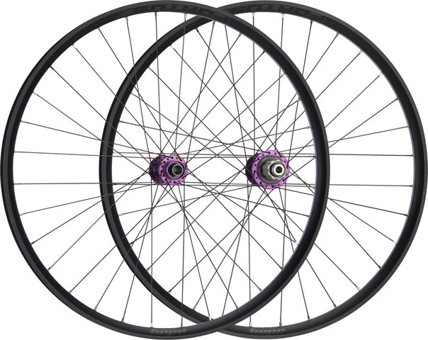 Hope Juego de ruedas Pro 5 + Fortus 30 SC Disc Center Lock 27,5" Boost - purple/Boost/148 mm/110 mm/Boost/27,5" (650B)/Shimano MTB/110 mm/Shimano MTB/110 mm/148 mm