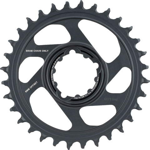 SRAM Chainring X-Sync 2 Direct Mount 6 mm for X01/XX1/GX Eagle - lunar grey/32 