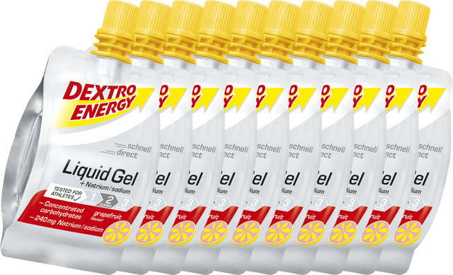 Dextro Energy Gel liquide - 10 pièces - grapefruit-sodium/600 