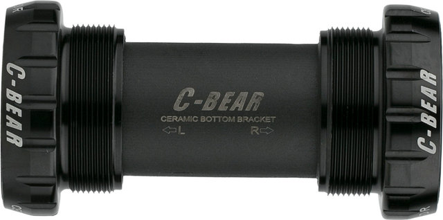 C-BEAR Boîtier de Pédalier BSA Shimano Race - noir/BSA