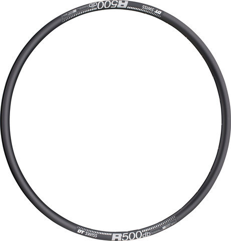 DT Swiss R 500 DB Disc Road Rim - black/28/28"