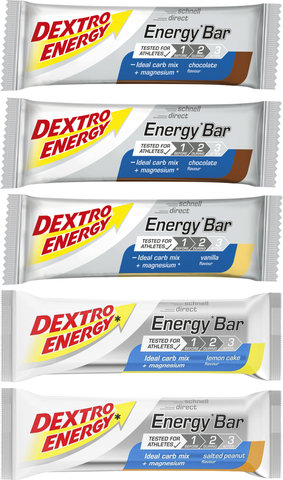 Dextro Energy Energy Bar Riegel - 5 Stück - mixed