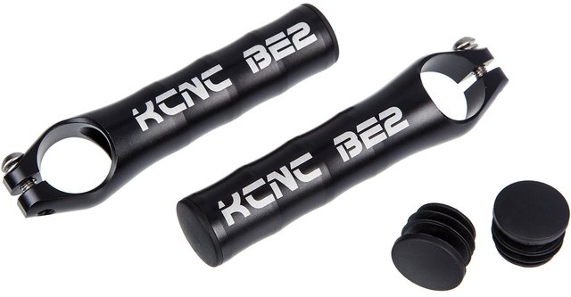 KCNC Cuernos de manillar BE2 Bar Ends - negro/115 mm