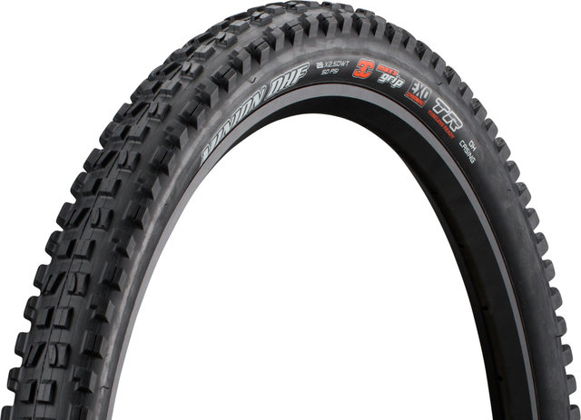 Maxxis Minion DHF 3C MaxxGrip EXO WT TR 29" Faltreifen - schwarz/29 "/63 mm/63-622/2.5 "