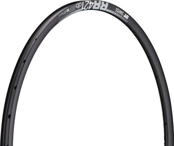 DT Swiss Llanta RR 421 DB Disc asymmetric Road - negro/32/28"