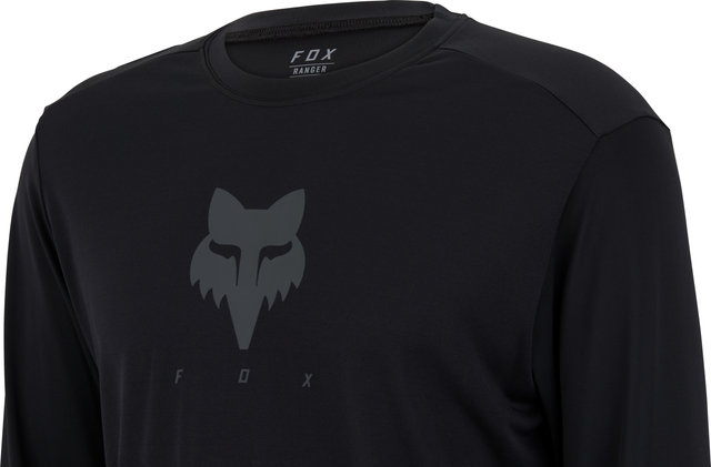 Fox Head Maillot Ranger TruDri LS Modelo 2023 - black/M