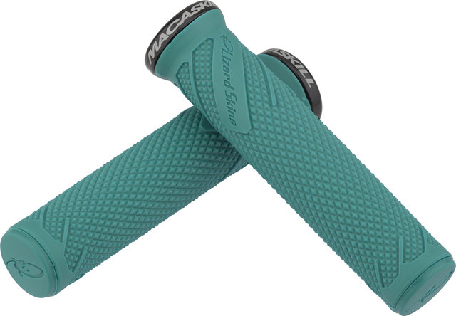 Lizard Skins Danny MacAskill Lock-On 137 mm Lenkergriffe - teal/137 mm