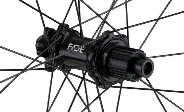 NEWMEN Evolution SL A.30 Fade Boost Disc 6-bolt 27.5" Wheelset - black-black/Shimano Micro Spline/Boost/148 mm/110 mm/Boost/27.5" (650B)/110 mm/Shimano Micro Spline/110 mm/148 mm