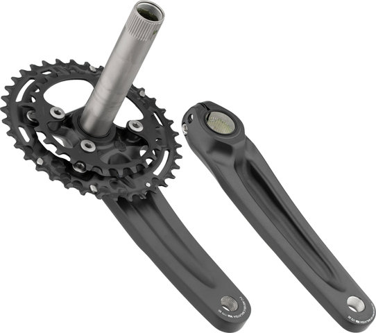 Shimano Deore FC-M5100-2 Crankset - black/170,0 mm