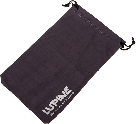 Lupine Microfiber Pouch - black/large