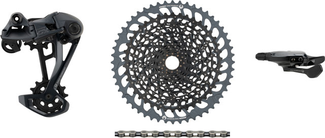 SRAM Kit de actualización GX Eagle 1x12 para E-Bike con cassette - black - GX silver-black/SRAM XD/14 dientes/SRAM XD/sin/sin/10-52/sans