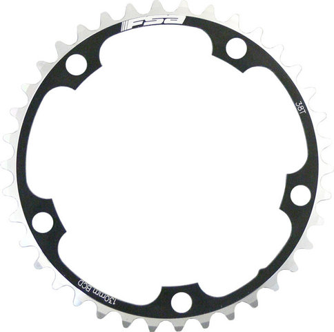 FSA Pro Road Chainring, S-10, 5-arm, 130 mm Bolt Circle Diameter - black/38 tooth