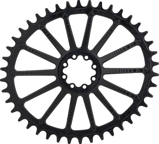 Garbaruk Oval Chainring AXS Road/CX SRAM Direct Mount 8-Hole Single Speed - black/42 