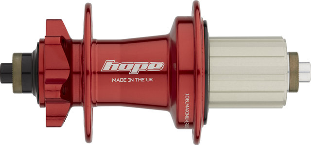 Hope Pro 5 Disc 6-Loch HR-Nabe - red/10 x 135 mm / 32 Loch / Shimano