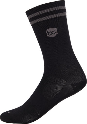 bc original Bike Socks 8" Model 2023 - black-grey/41 - 43