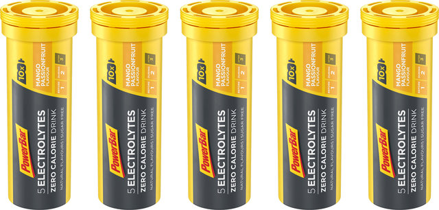 Powerbar Comprimés Effervescents 5Electrolytes Sports Drink - 5 pièces - mango passionfruit