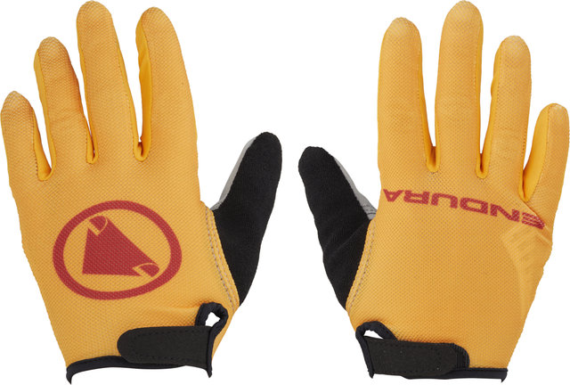 Endura Kids' Hummvee Full Finger Gloves - tangerine/L