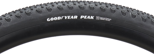 Goodyear Peak Ultimate Tubeless Complete 28" Folding Tyre - black/28 /40 mm/40-622