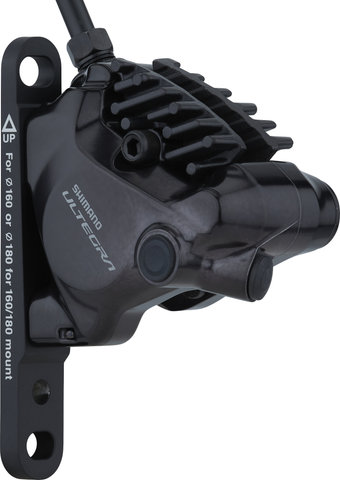 Shimano Ultegra BR-R8170 + Di2 ST-R8170 Disc Brake - anthracite/Front wheel/Left (side-specific)