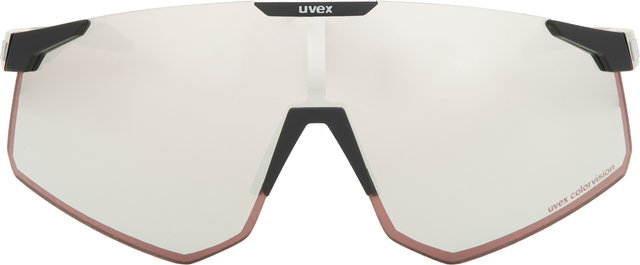 uvex pace perform S CV Sportbrille - black matt/serious silver