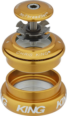 Chris King InSet i8 ZS44/28.6 - EC44/33 GripLock Headset - gold/1 1/8" - 1 1/4" tapered/ZS44/28,6 - EC44/33