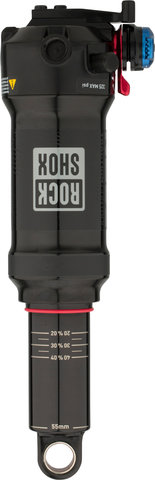 RockShox Deluxe Nude RLC3 DebonAir Trunnion amortisseur pour Scott Genius à partir du modèle 2018 - black/185 mm x 55 mm