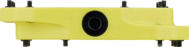 Burgtec MK4 Composite Plattformpedale - electric yellow