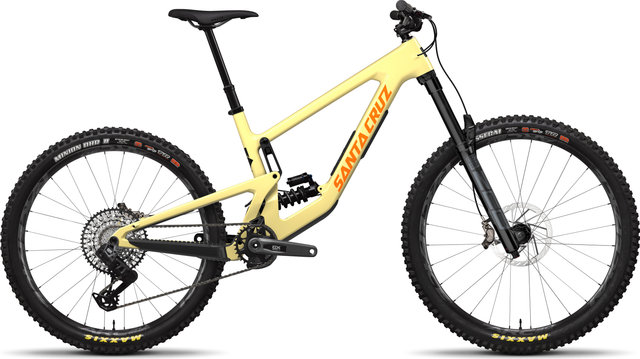 Santa Cruz Nomad 6 C GX AXS Coil Mixed Mountain Bike - gloss marigold yellow/170 mm/L