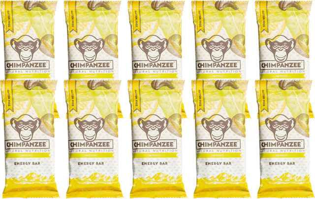 Chimpanzee Energy Bar - 10 Pack - lemon/550 g