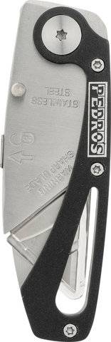 Pedros Allzweck Messer - silber-schwarz