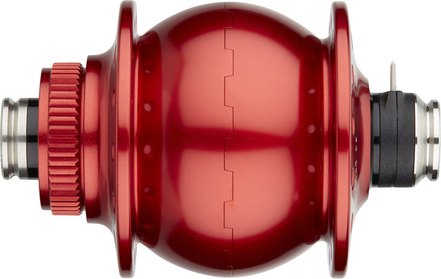 SON 28 12 Disc Center Lock hub dynamo - red/28 hole