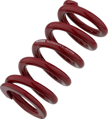 RockShox Steel spring for metric dampers 114 mm for 37.5 - 45 mm stroke - red/550 lbs