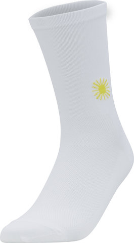 FINGERSCROSSED Chaussettes Souvenir Classiques - sun white/43 - 46