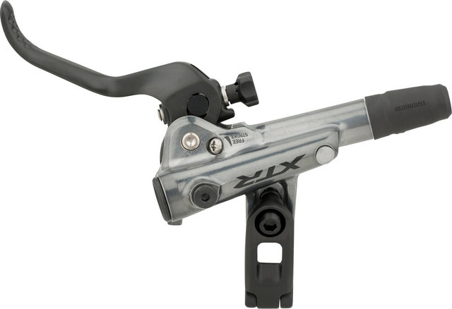 Shimano Frein à Disque XTR Enduro BR-M9120 avec Plaquettes en Résine J-Kit - gris/Roue avant/Gauche (spécifique au côté)