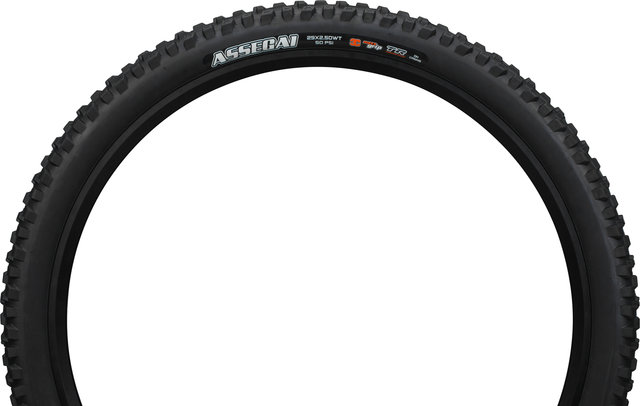 Maxxis Assegai 3C MaxxGrip Downhill WT TR 29" Faltreifen - schwarz/29 "/63 mm/63-622/2.5 "