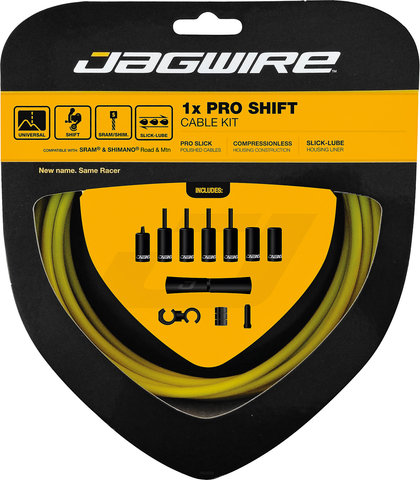 Jagwire 1X Pro Schaltzugset - yellow