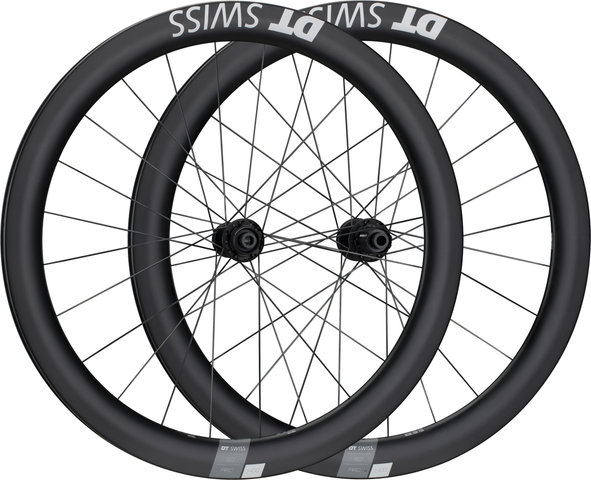 DT Swiss Set de Roues en Carbone ARC 1400 DICUT 50 Disc Center Lock 27,5" - noir/142 mm/100 mm/27,5" (650B)/100 mm/100 mm/142 mm/Shimano Route/Non Boost/Non Boost