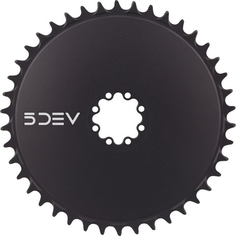 5DEV Aero Direct-Mount Titanium Chainring - black/42 