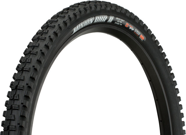 Maxxis Minion DHR II 3C MaxxGrip DD WT TR 29" Faltreifen - schwarz/29 "/61 mm/61-622/2.4 "